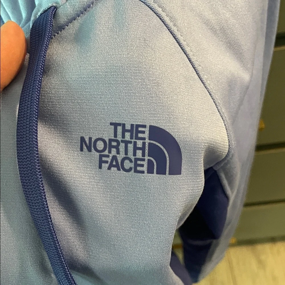 The North Face Lavender and Royal Blue Hoodie